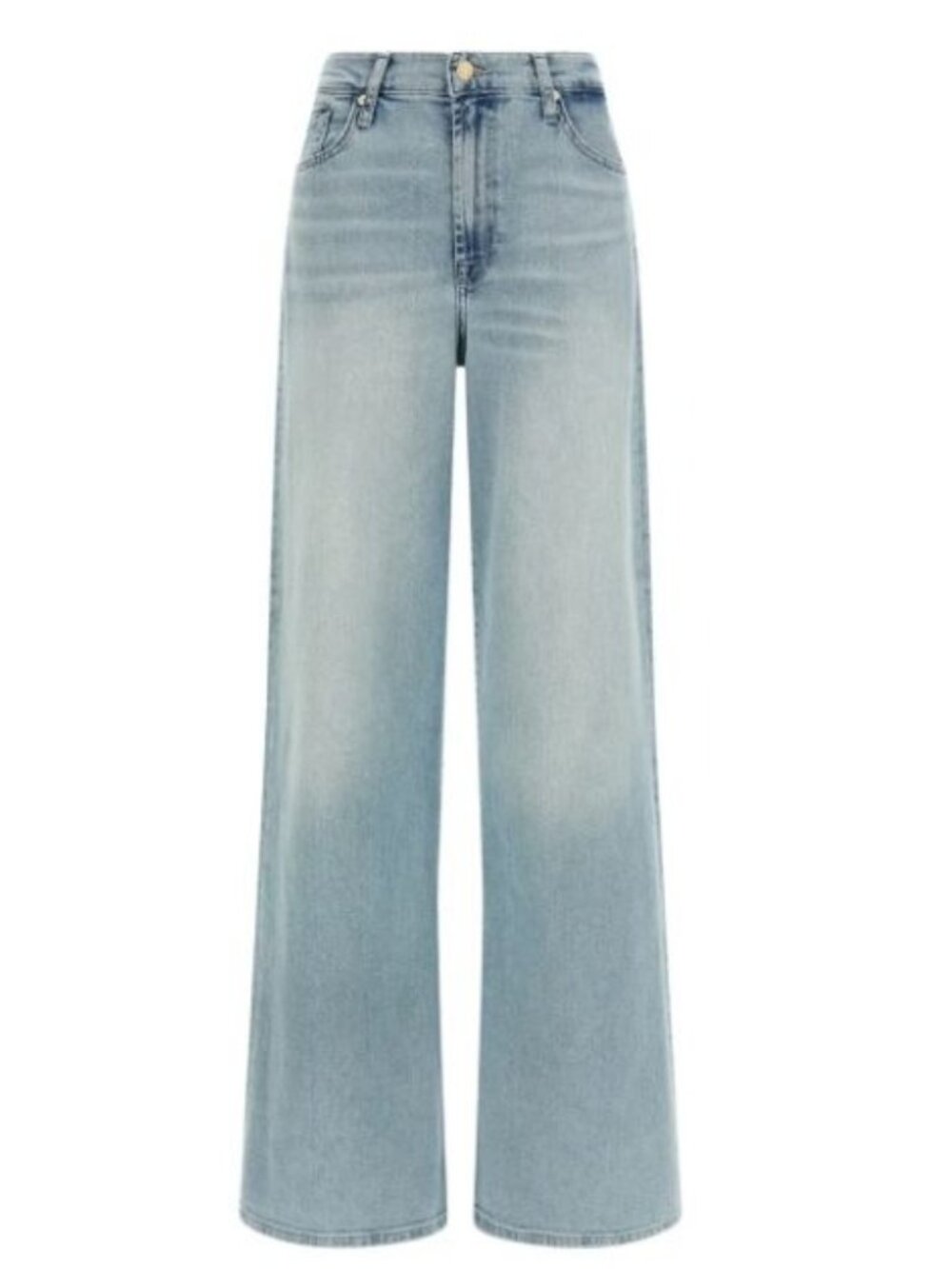 7 For All Man Kind Lotta Tailorless Size 30 Frozen Jeans NWT $228 Wide Leg